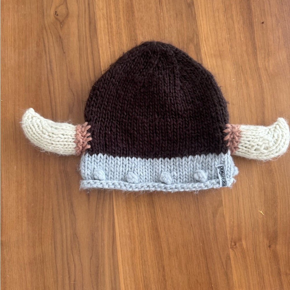Me in Mind toddler 2/3 hand made Viking crocheted beanie handmade